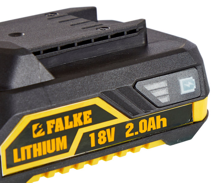 Falke 18 V Li-ion batteri 2,0 Ah